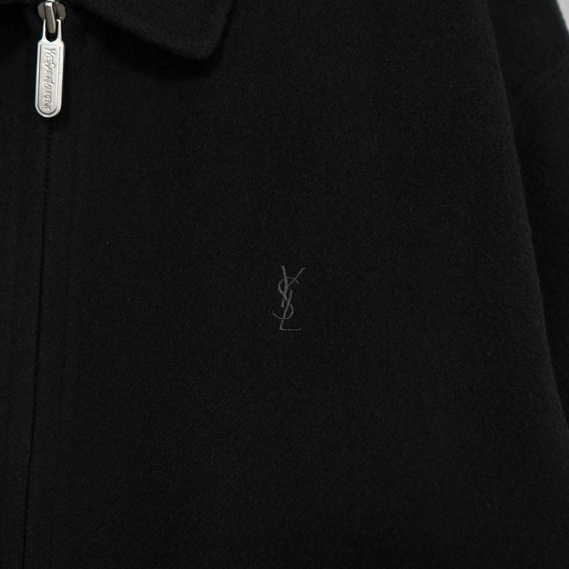 イヴ サンローラン 1990's ヴィンテージ YSLロゴ ウール ブルゾン