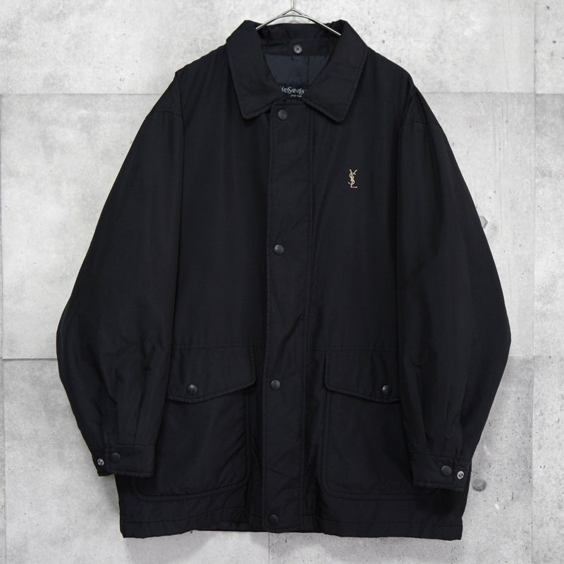 イヴ サンローラン 1990's ヴィンテージ YSLロゴ 中綿ジャケット