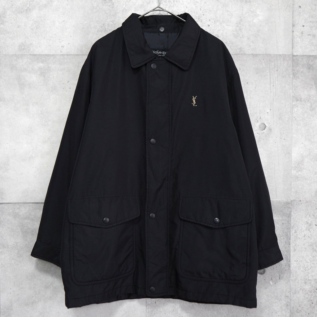 イヴ サンローラン 1990's ヴィンテージ YSLロゴ 中綿ジャケット