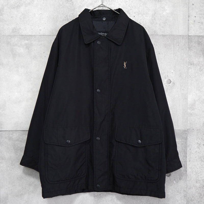 イヴ サンローラン 1990's ヴィンテージ YSLロゴ 中綿ジャケット
