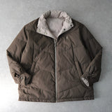 イブ サンローラン ヴィンテージ リバーシブル YSLロゴ 中綿ジャケット