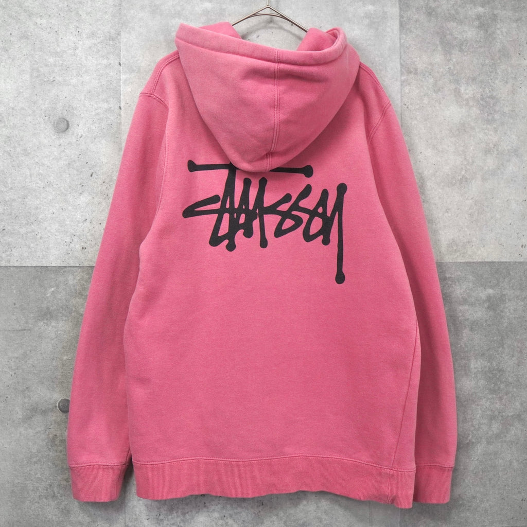 ステューシー ロゴ パーカー ピンク | ブランド古着を扱うリユース