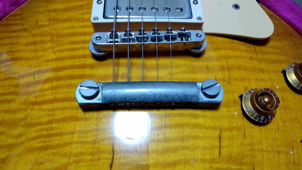 ギター改造】GIBSON レスポールスタンダードを50年代ヴィンテージ風に