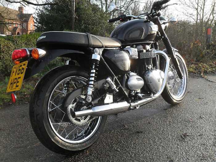 Norman Hyde Toga Exhaust Mufflers Triumph Bonneville T100 and T120