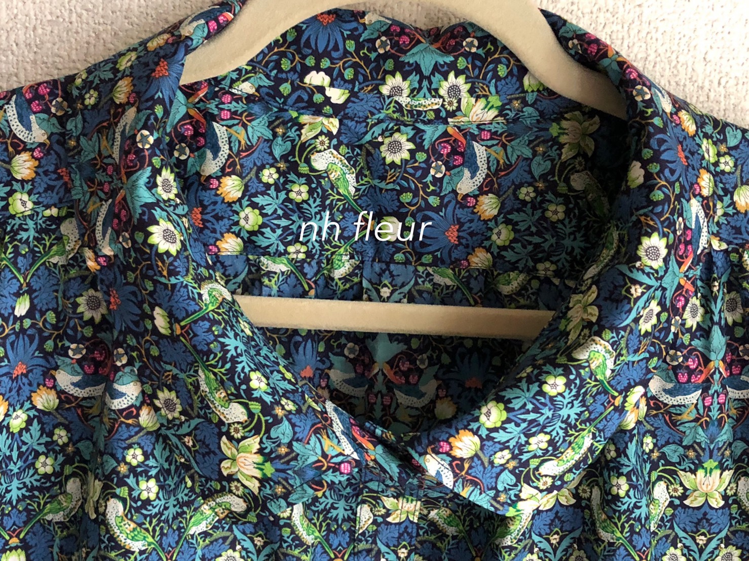 LIBERTY*Strawberry Thief*ブラウス | nh fleur〜リバティプリント