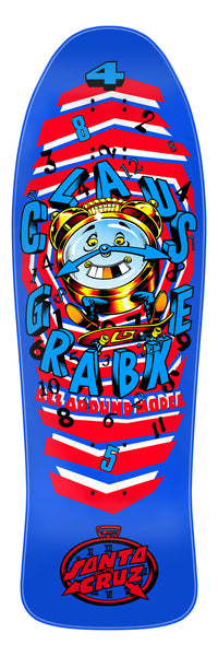 9.89in Grabke All Around Reissue Deck | Shaped 80s Skateboard