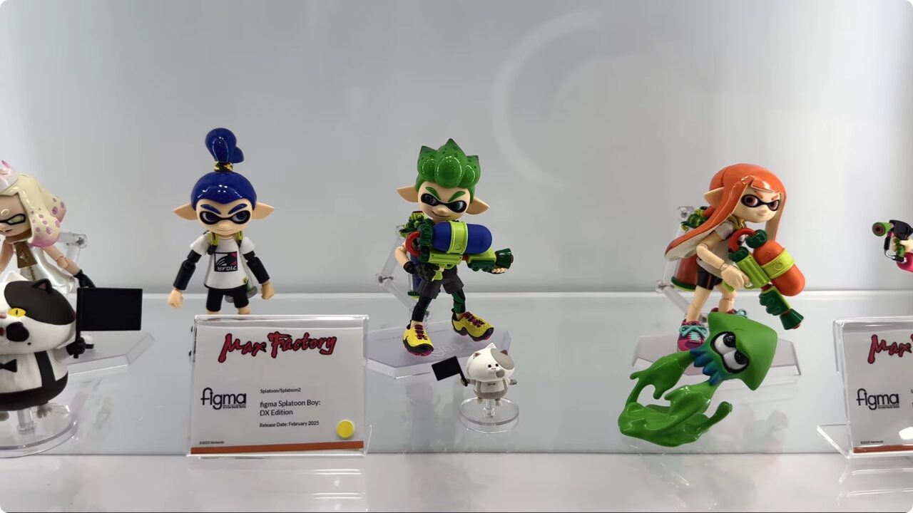 figma テンタクルズ」がToy Fair 2025に展示！再販も決定