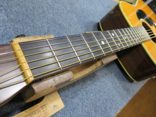 Martin D-28｜ネックリセット - オクターブ調整｜サドル溝修正