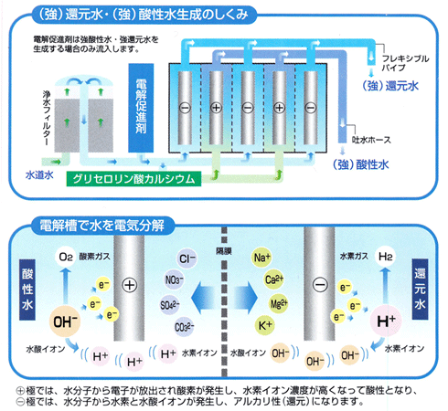 サナス SANAS KS-50EX TYH-303 還元水・強酸性水連続生成器｜アクア