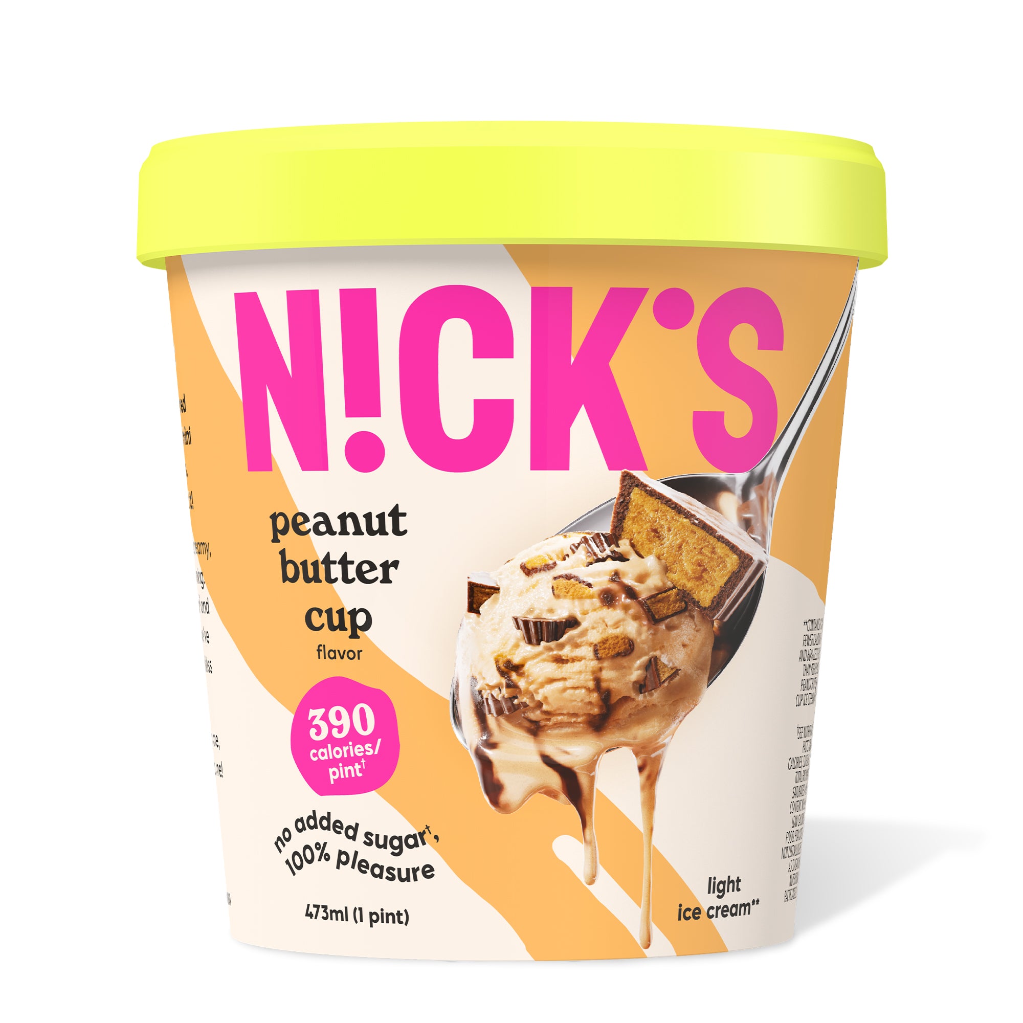 Peanöt Butter Cup - Swedish-style Light Ice Cream | Nick's – N!CK'S