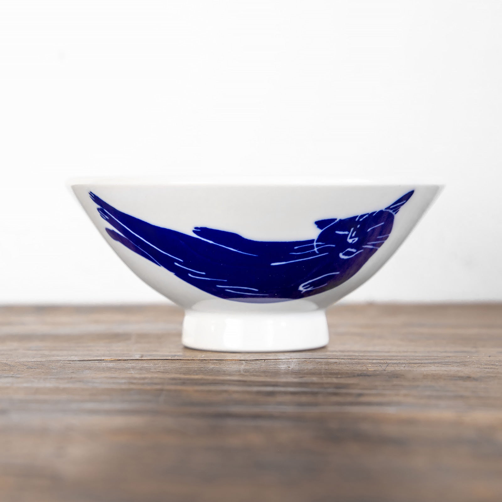 瀬戸焼 くろねこ 茶碗 Mサイズ – ニコノマニマニ雑貨店オンラインストア