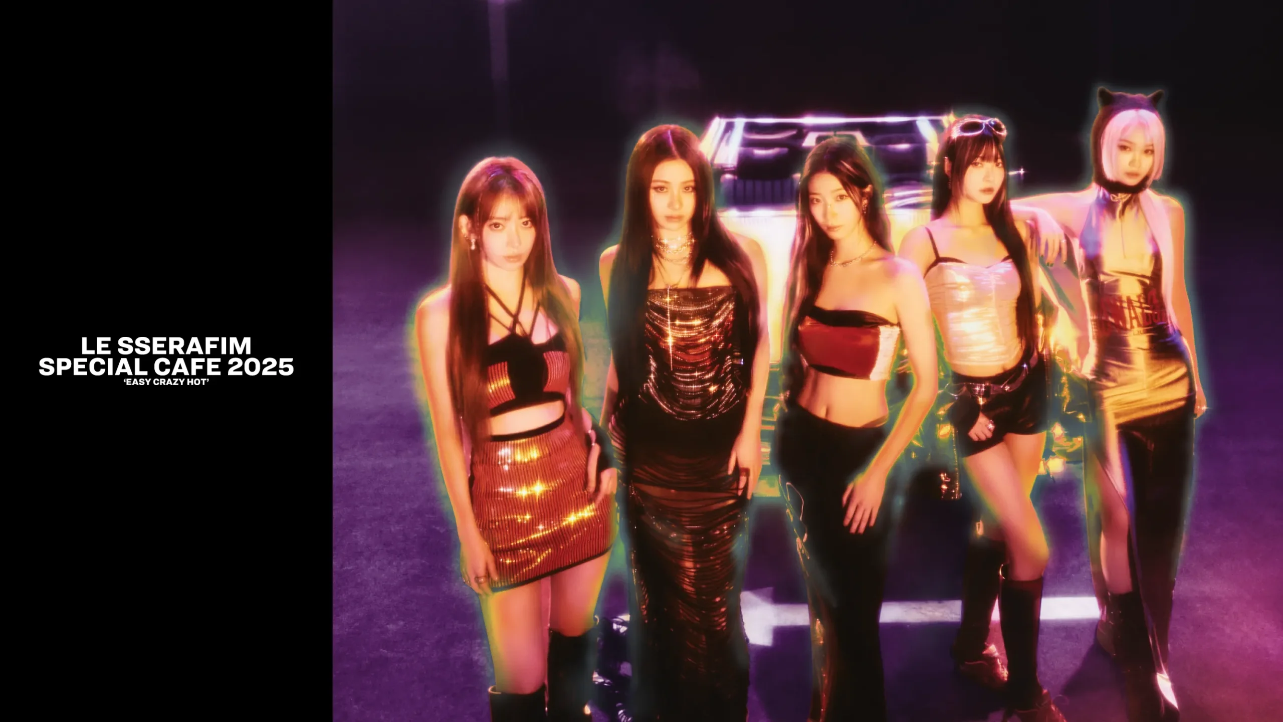 LE SSERAFIM Pop-Up Café Opens with Special Live Photo Displays