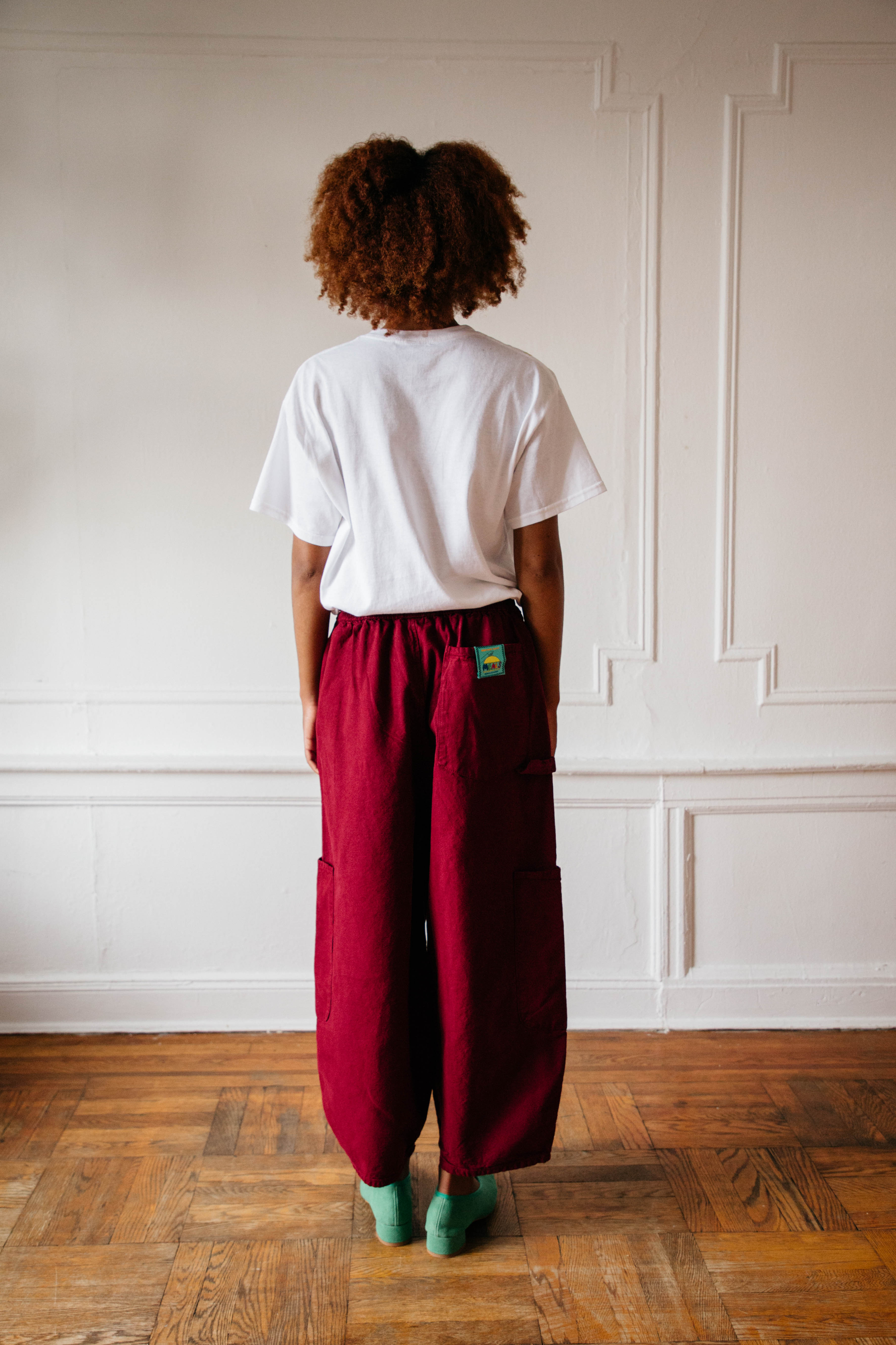 Chef Pants - Wine – Nikki Chasin