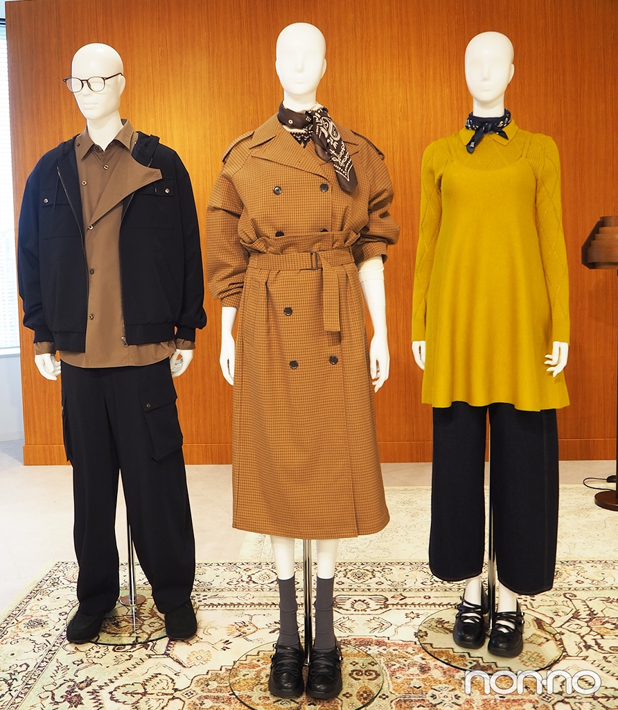 GU×rokh】セットで1万円以下！？ トレンチコート＆スカートが着回し力