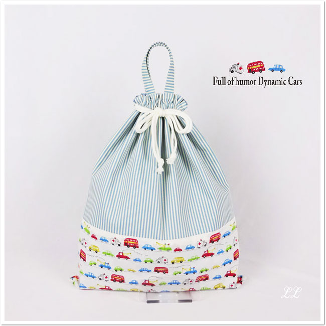 大きめ 巾着袋 入園 入学準備 | お着換え袋 体操服袋 幼稚園 保育園