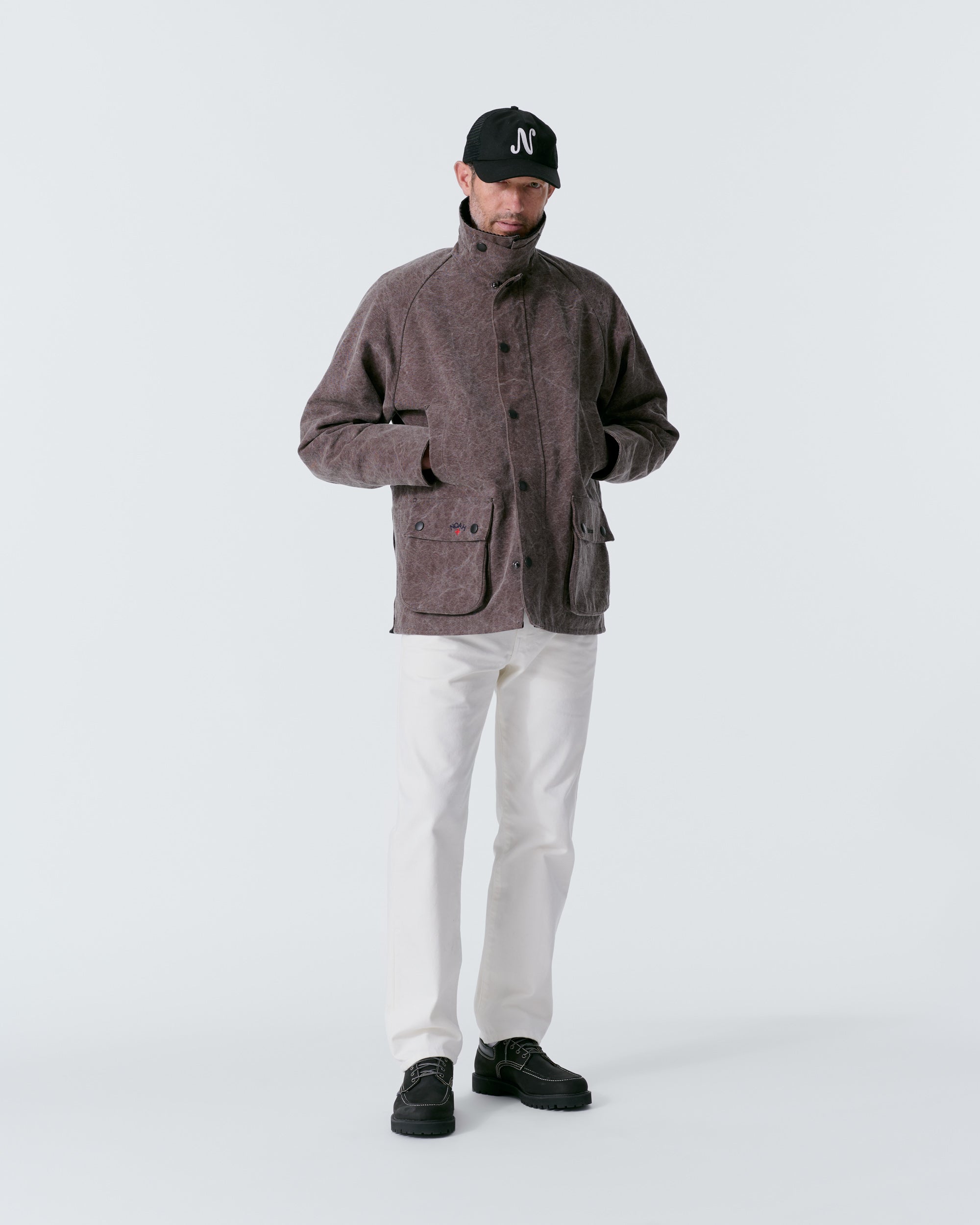 Noah x Barbour Cotton Bedale Jacket - Noah