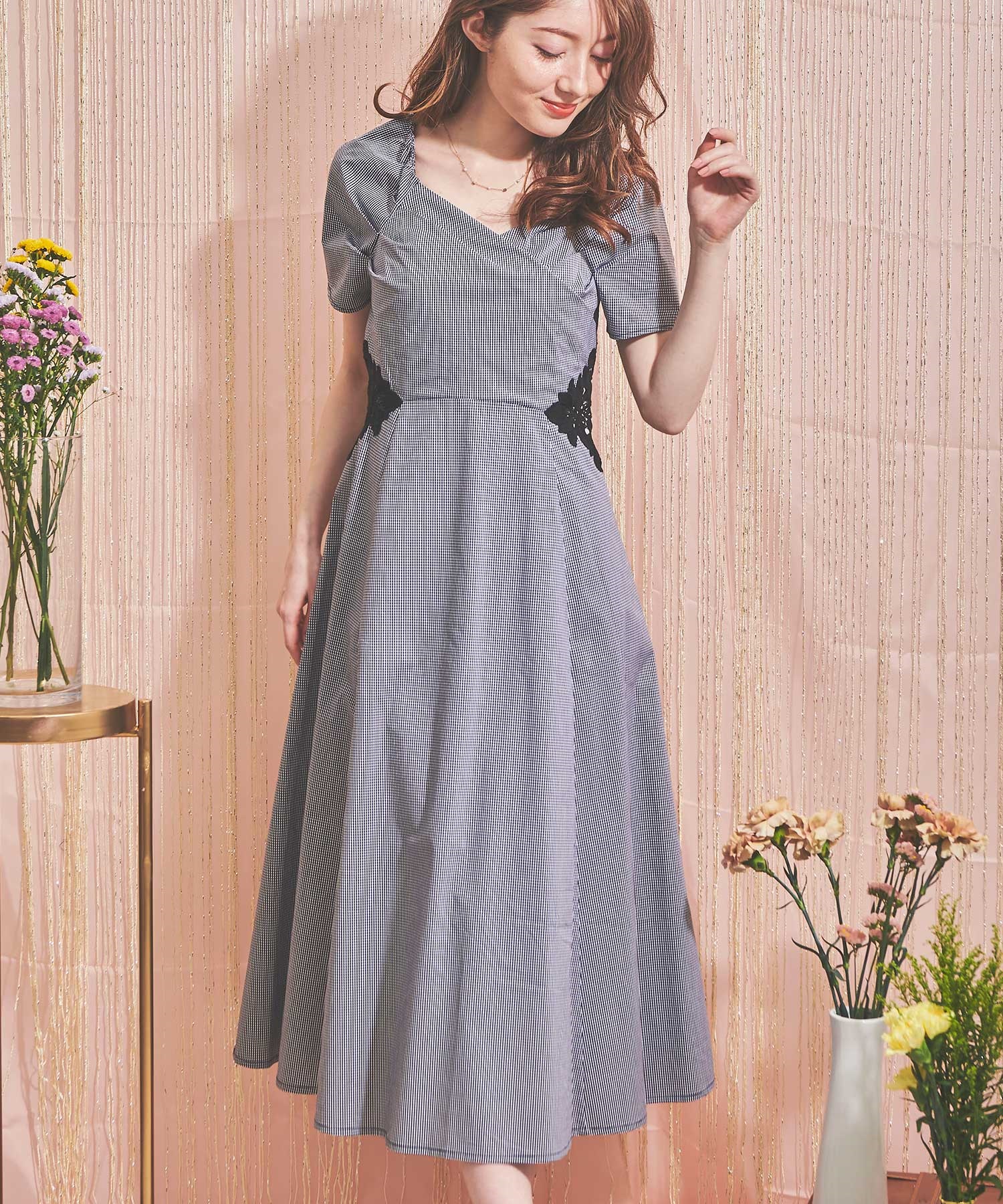 レースカットアウトワンピース | シャツワンピース | NOELA OFFICIAL