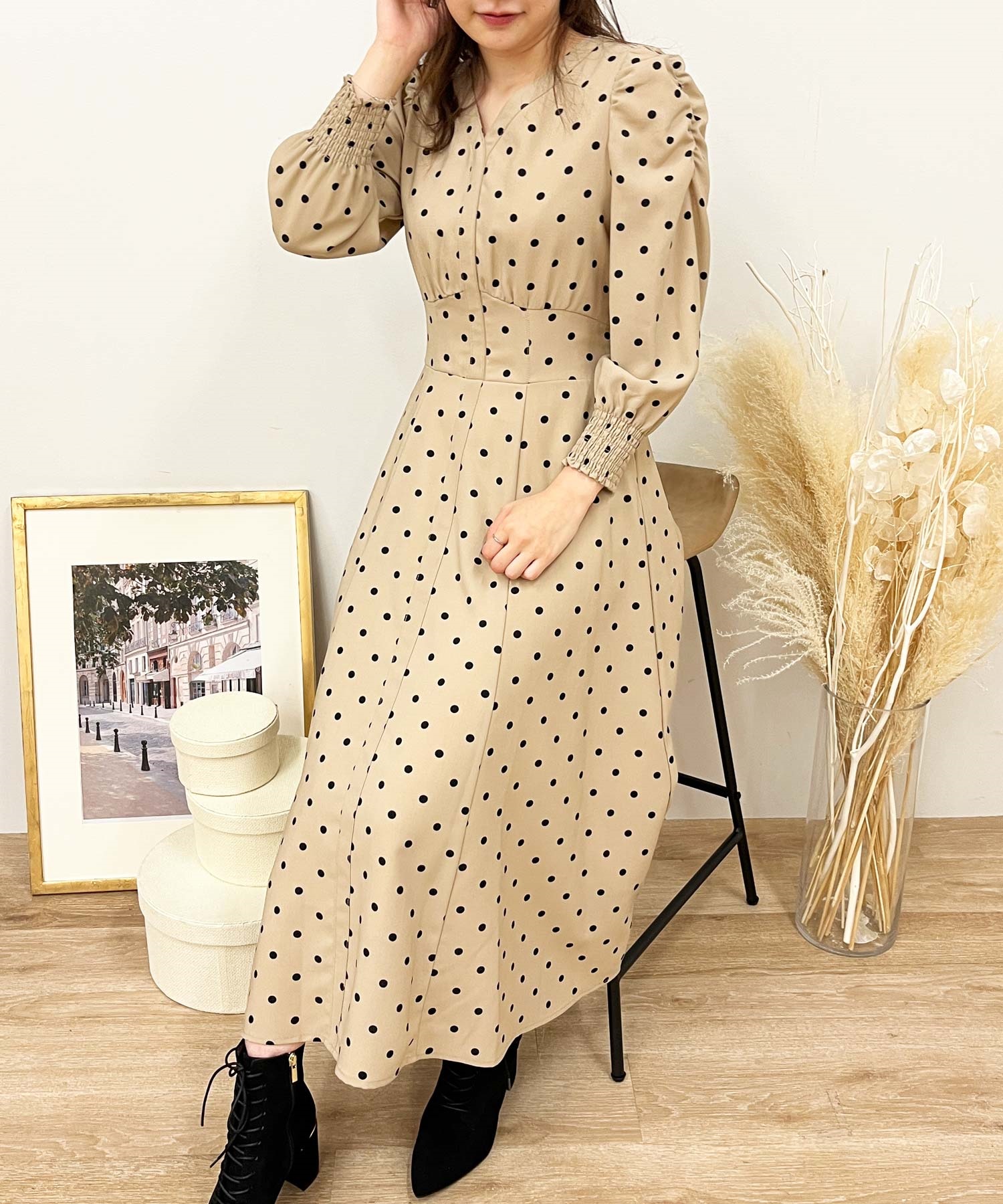 パターンワンピ | ロングワンピース | NOELA OFFICIAL WEB STORE