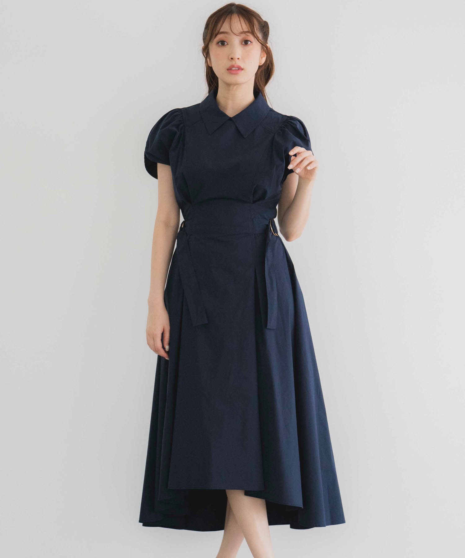 サイドベルトシャツワンピ | シャツワンピース | NOELA OFFICIAL WEB STORE
