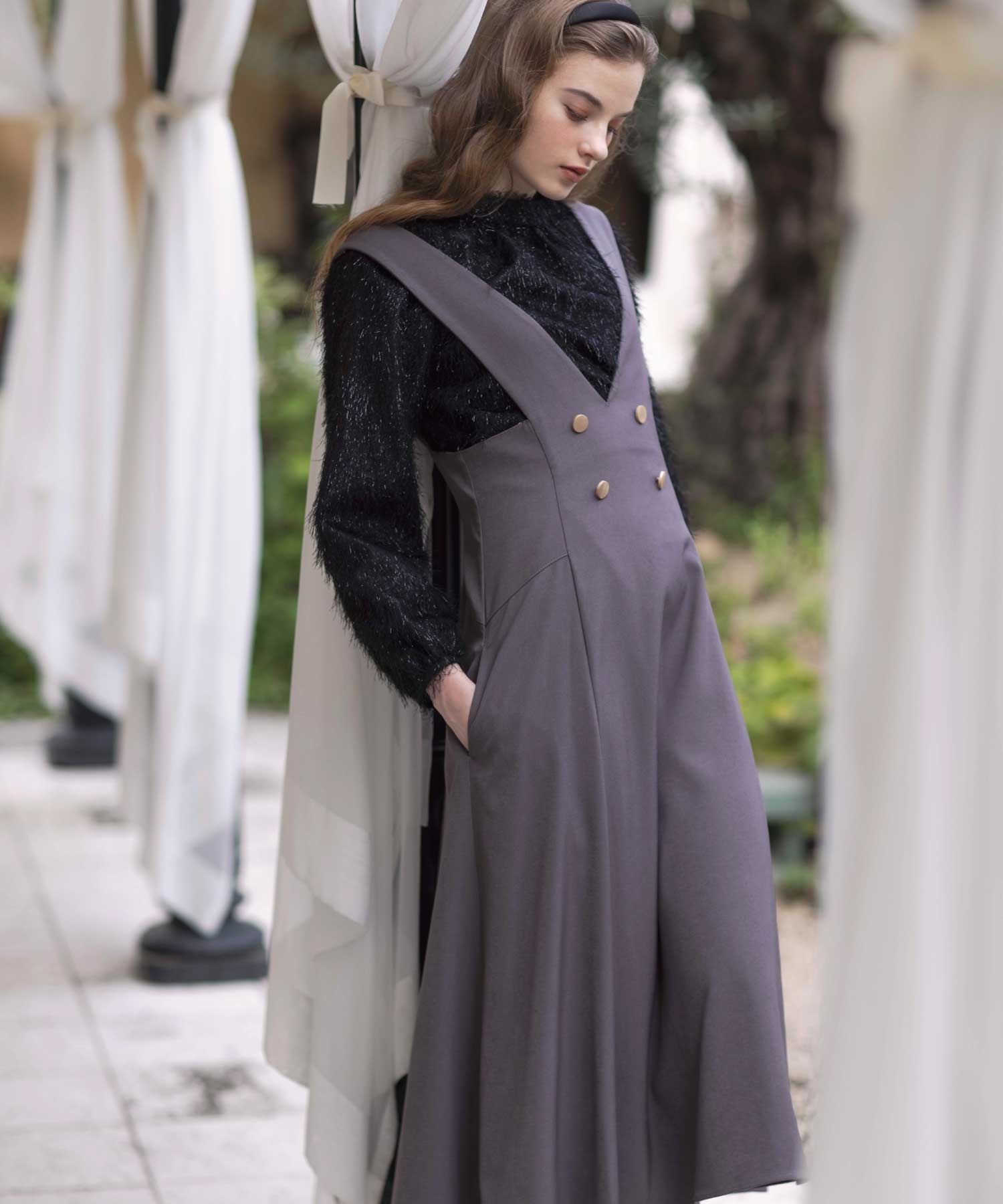 フロントボタンジャンスカ | ロングワンピース | NOELA OFFICIAL WEB STORE