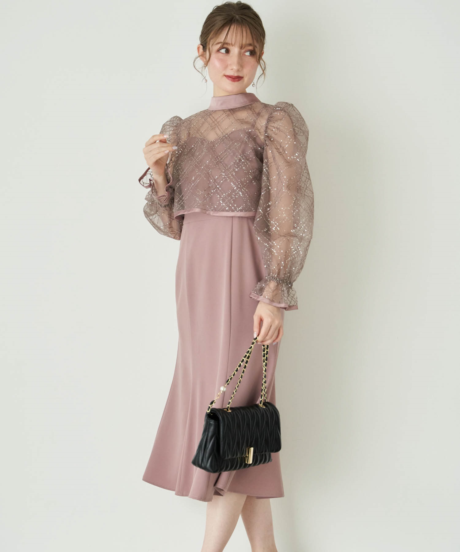 チュールボレロ3WAYマーメイドワンピ | ロングワンピース | NOELA