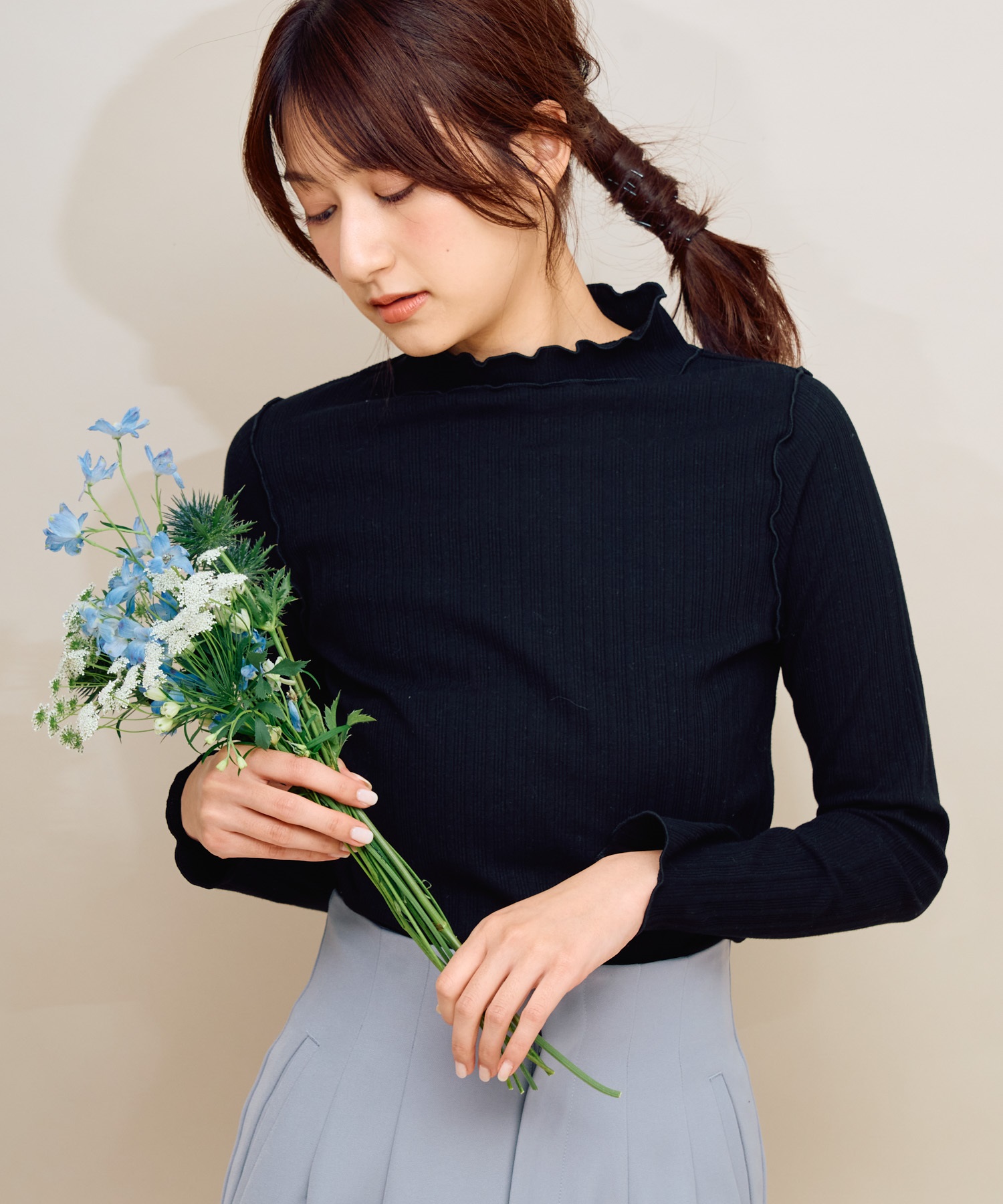 夢みる機械さま☆FOTUS☆ 極暖 フェトウス ハイネックカットソー