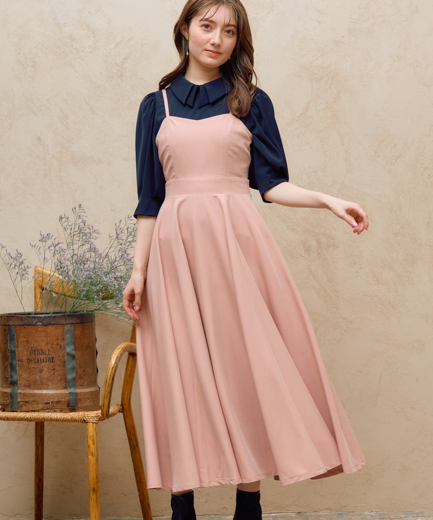 バックリボンキャミワンピ | キャミワンピース | NOELA OFFICIAL WEB STORE