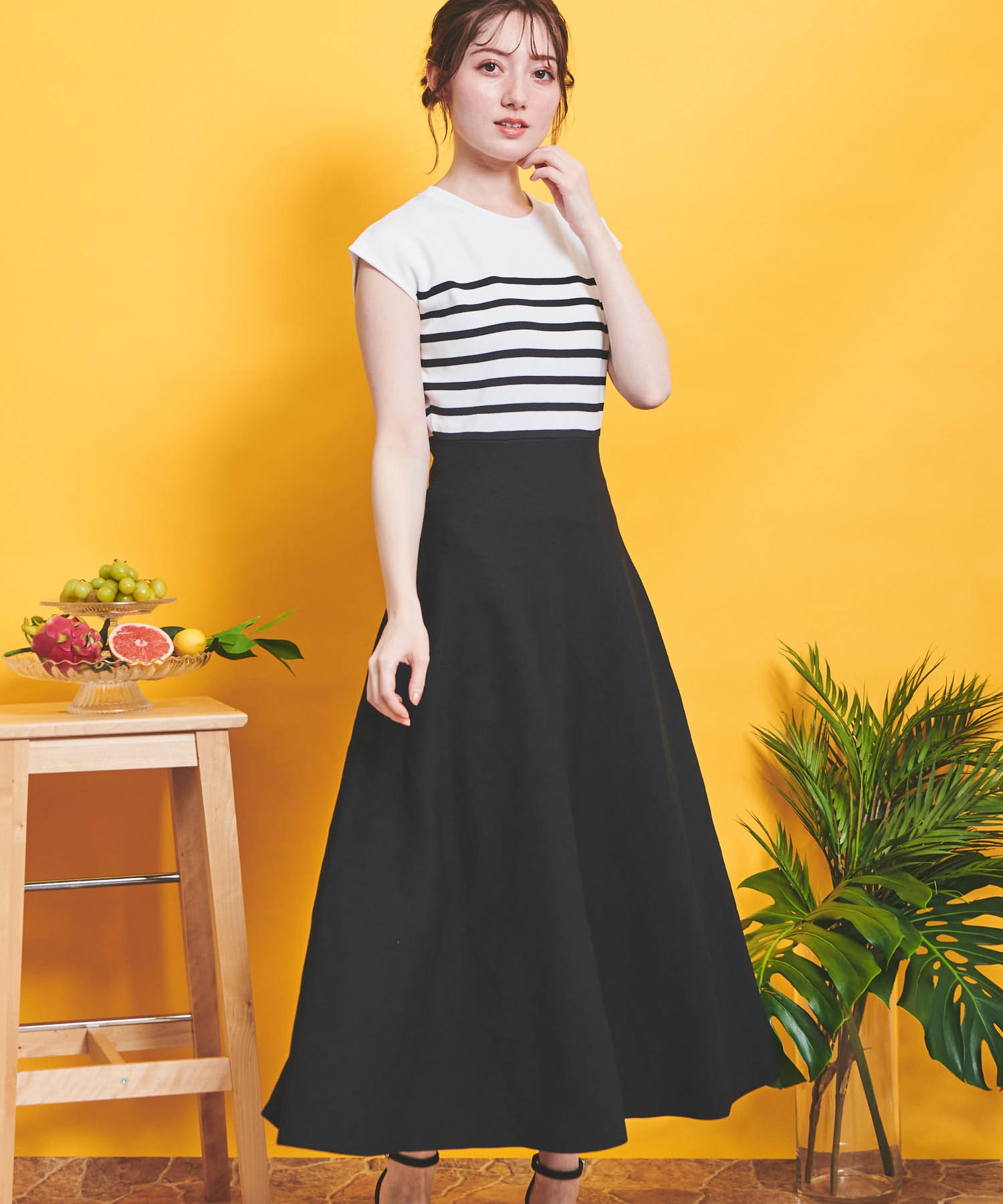 切替ニットワンピース | ニットワンピース | NOELA OFFICIAL WEB STORE