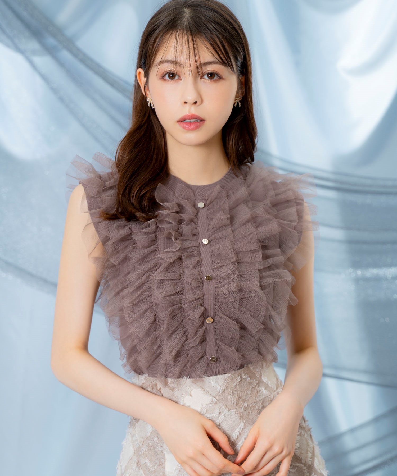 チュールフリルニット | ニット | NOELA OFFICIAL WEB STORE