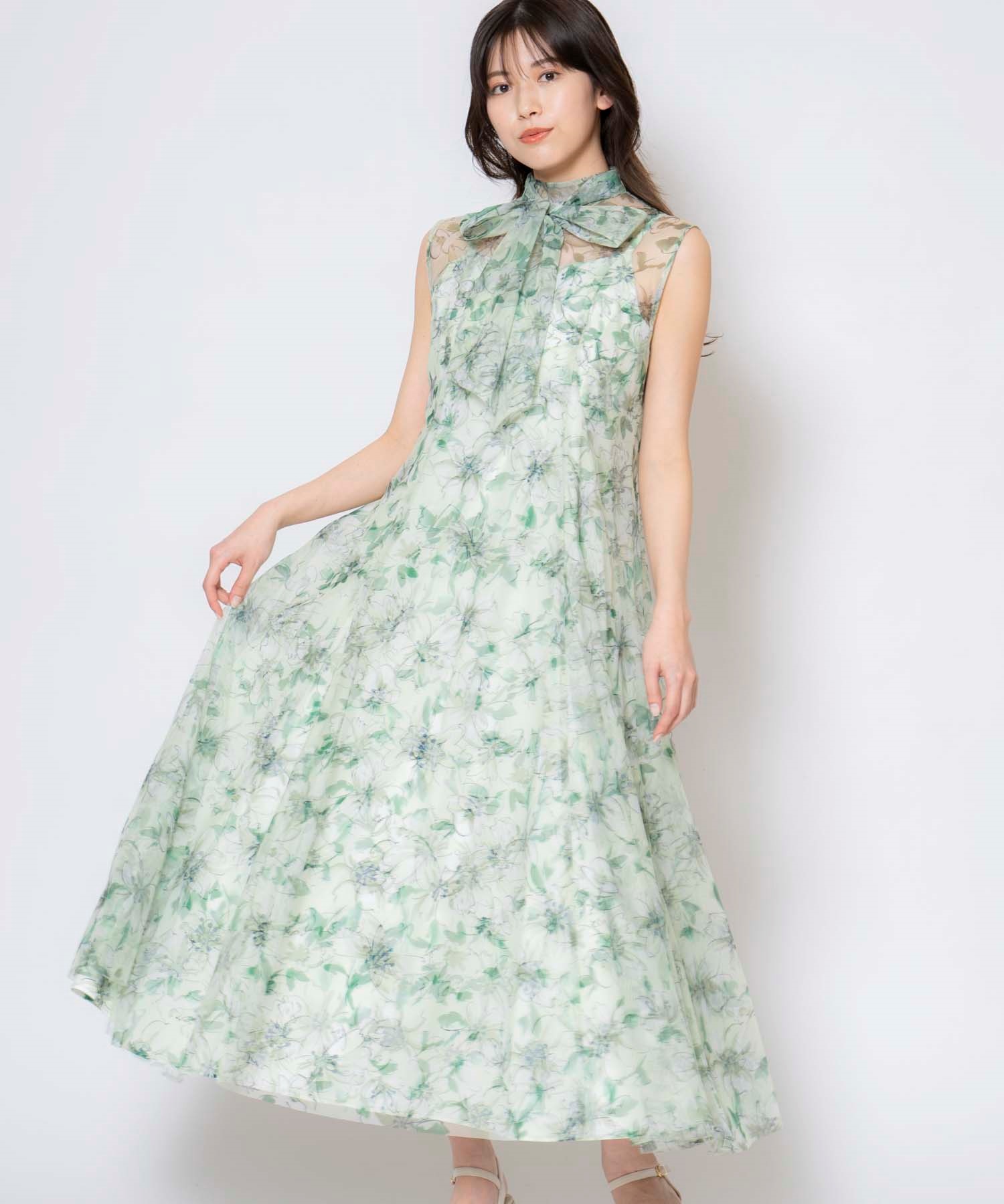 花柄キャミワンピ×チュールセット | キャミワンピース | NOELA