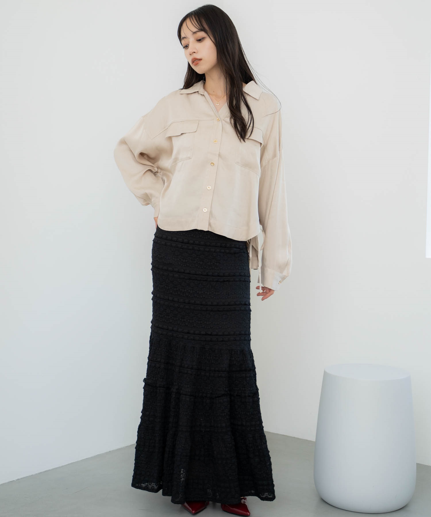 レースマーメイドスカート | タイトスカート | NOELA OFFICIAL WEB STORE