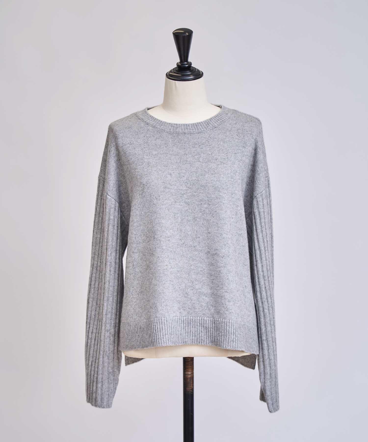 ウールラクーン混デザインスリーブニット | ニット | NOELA OFFICIAL