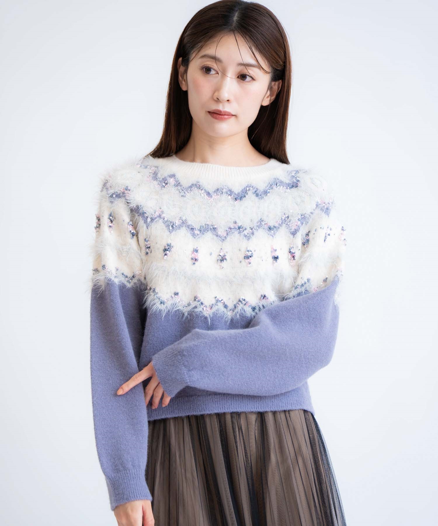 ノルディック柄ニット | ニット | NOELA OFFICIAL WEB STORE