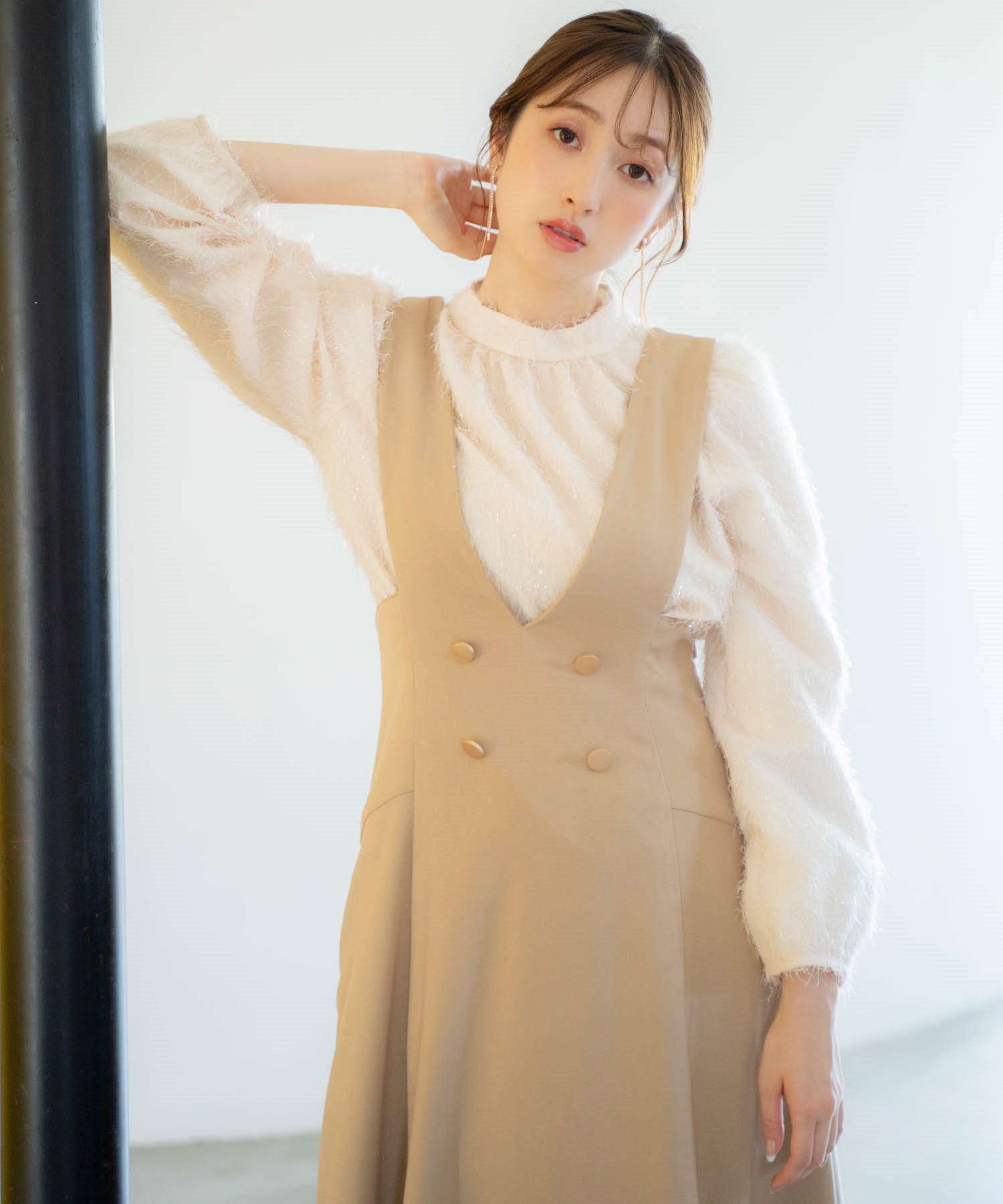 シャギージャガードブラウス | シャツ・ブラウス | NOELA OFFICIAL WEB