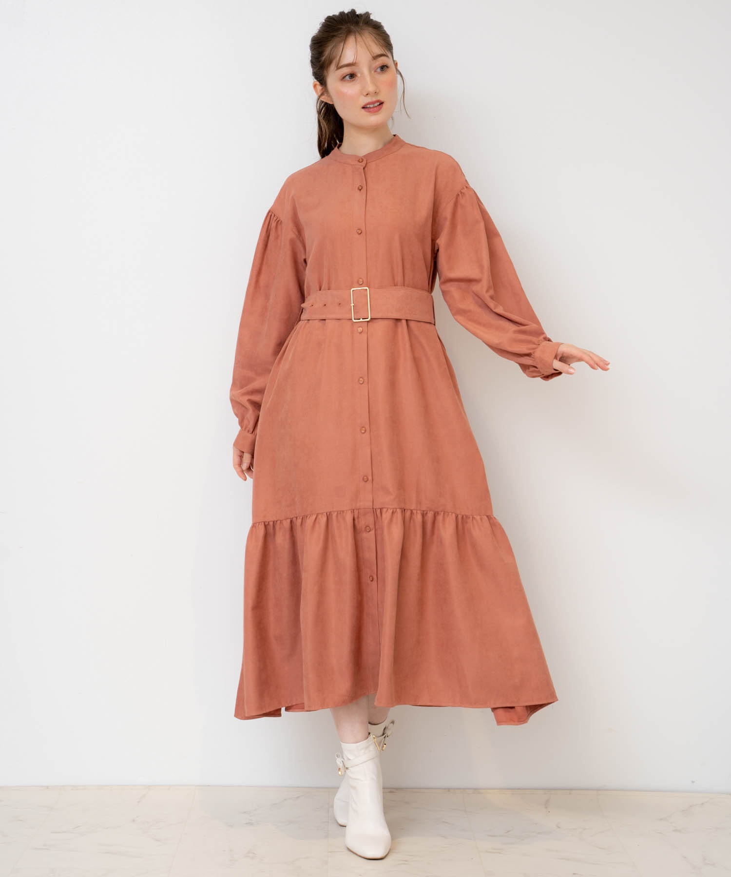 カラーティアードワンピース | ロングワンピース | NOELA OFFICIAL WEB