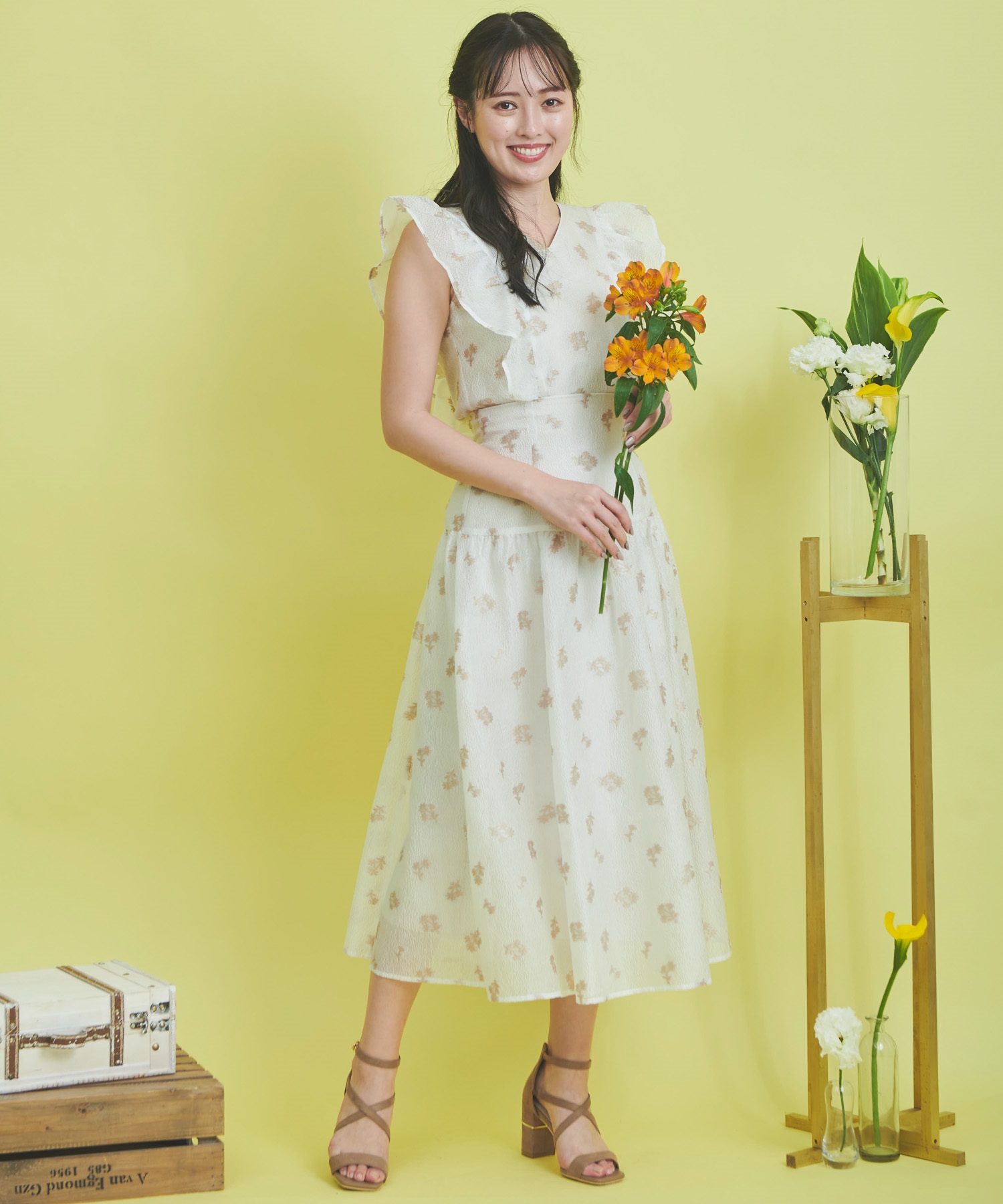 フラワージャガードスカート | タイトスカート | NOELA OFFICIAL WEB STORE