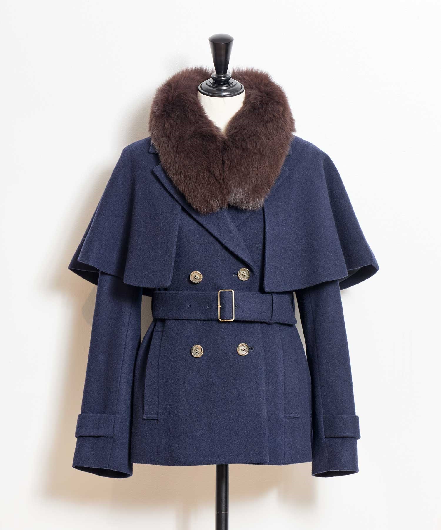 ケープ2WAYミディウールコート | コート | NOELA OFFICIAL WEB STORE