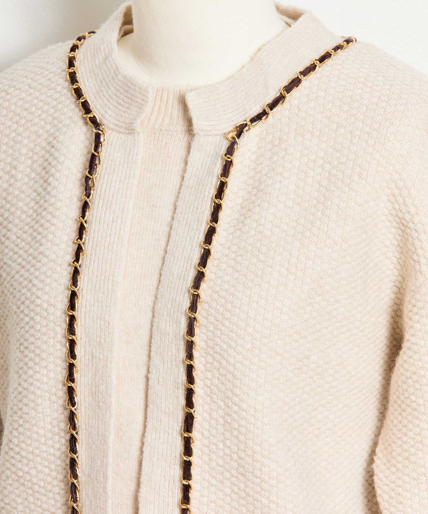 販路限定カラーあり】チェーンブレードニットアンサンブル | ニット