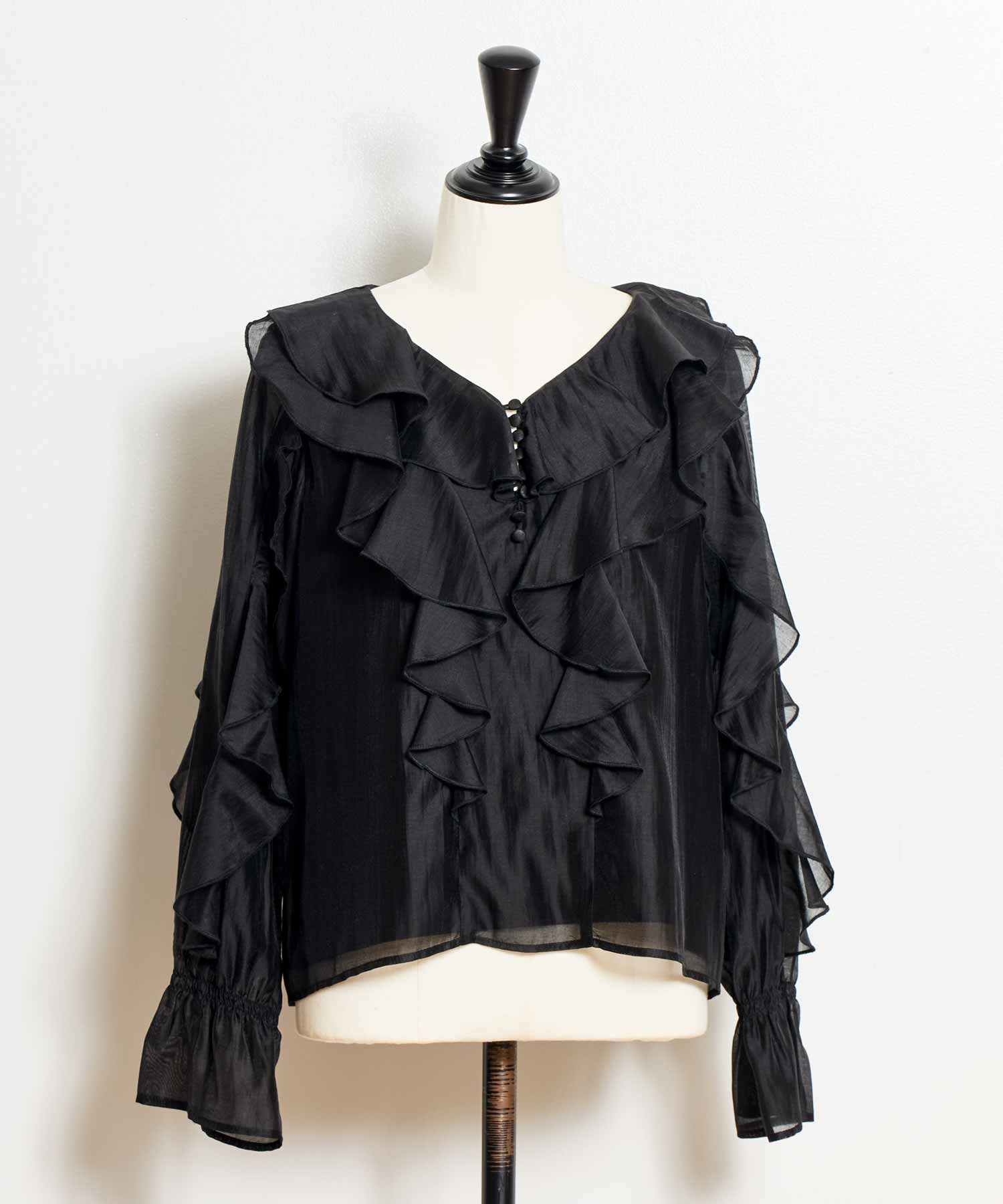 ラッフルフリルブラウス | シャツ・ブラウス | NOELA OFFICIAL WEB STORE