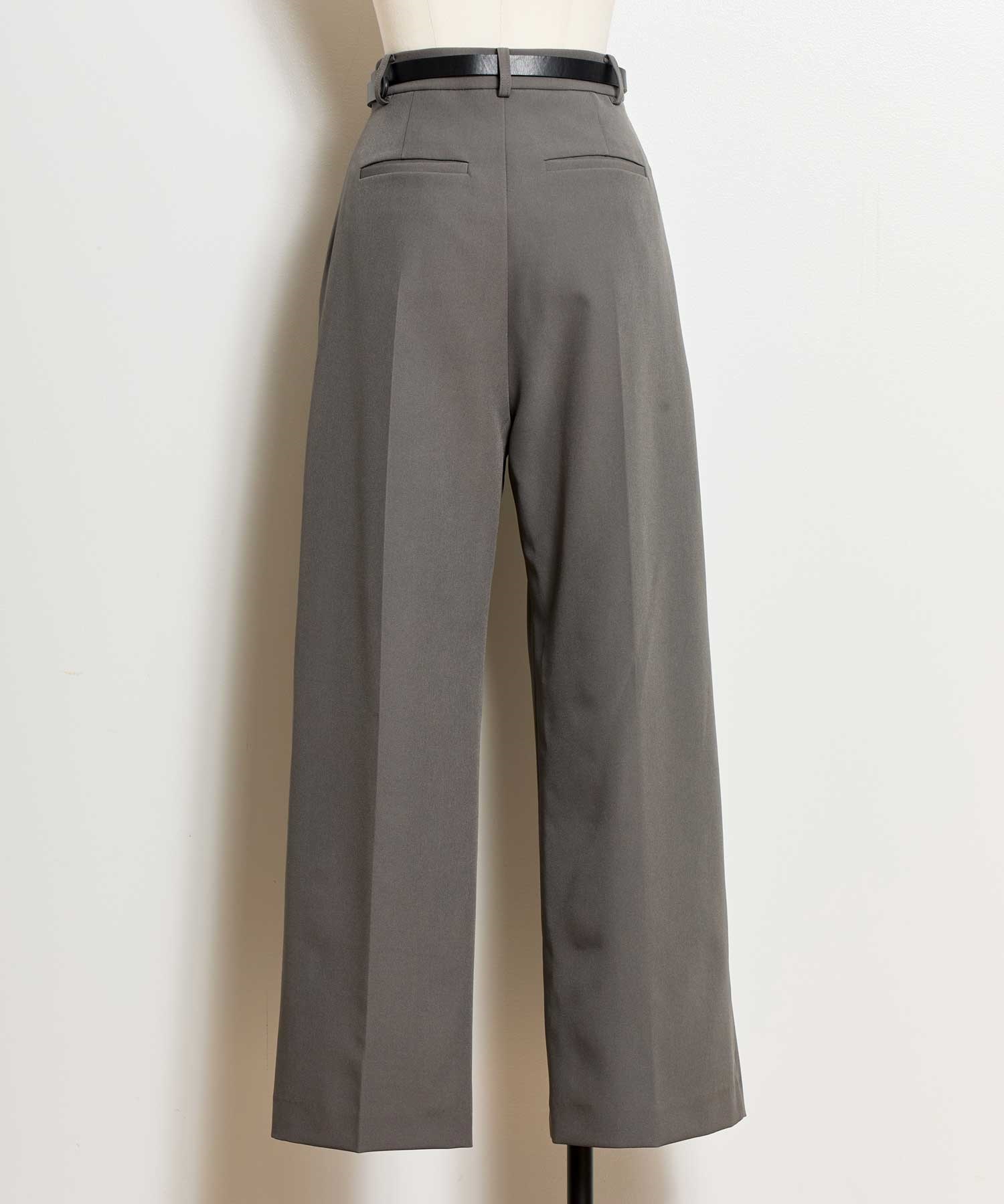 デザインベルト付きストレートパンツ | その他パンツ | NOELA OFFICIAL