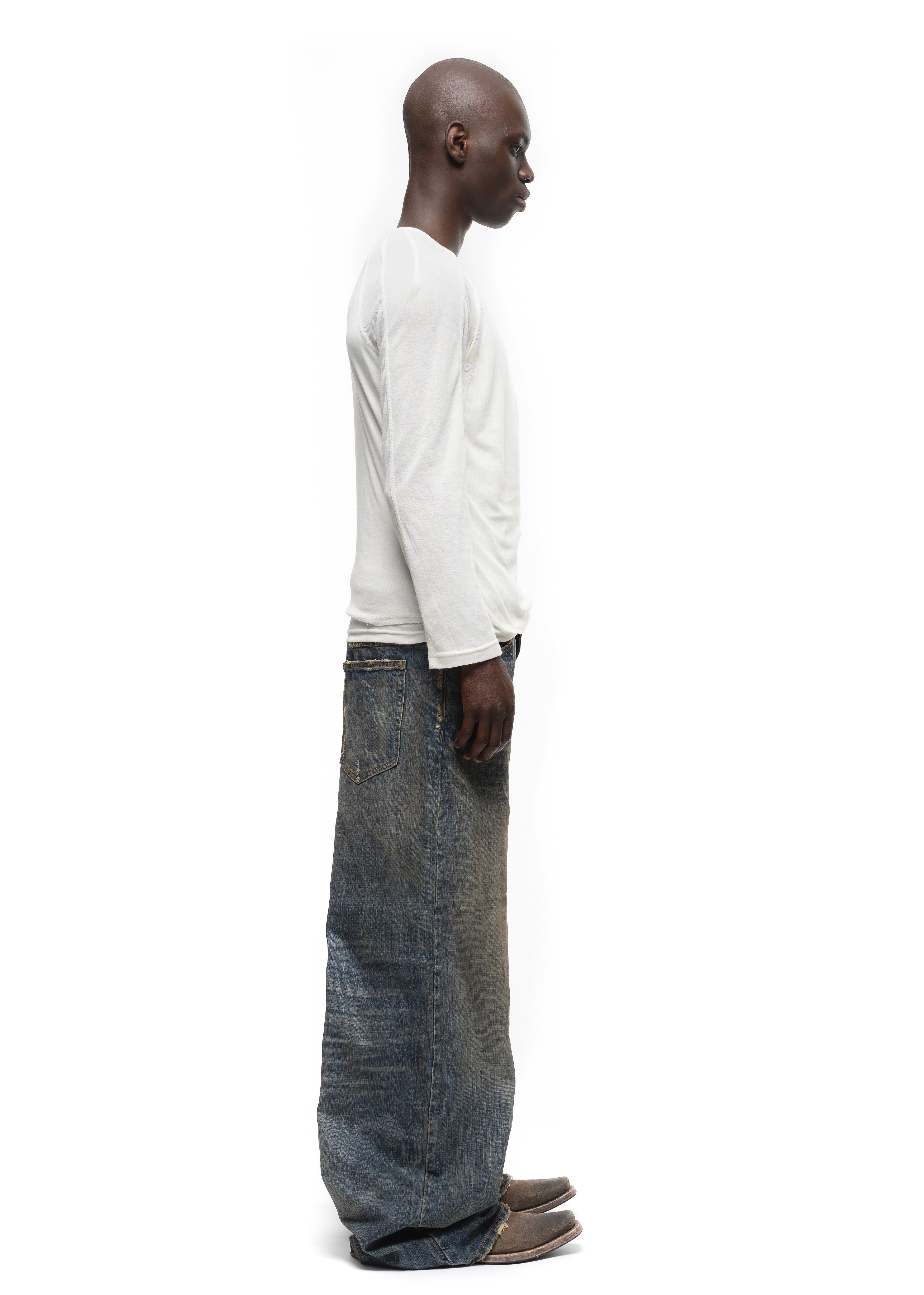 JAPANESE SELVEDGE ARASUNA LOOSE DENIM – NO/FAITH STUDIOS