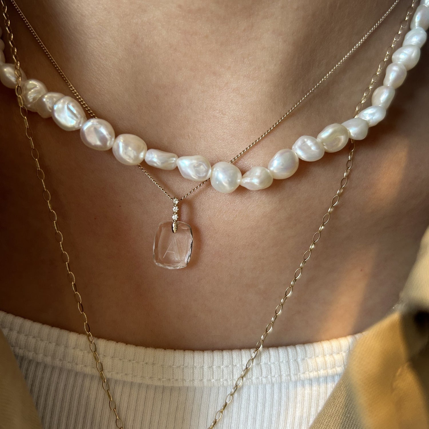 K10イニシャルチャーム（R）｜ネックレスチャーム｜ノジェス 公式