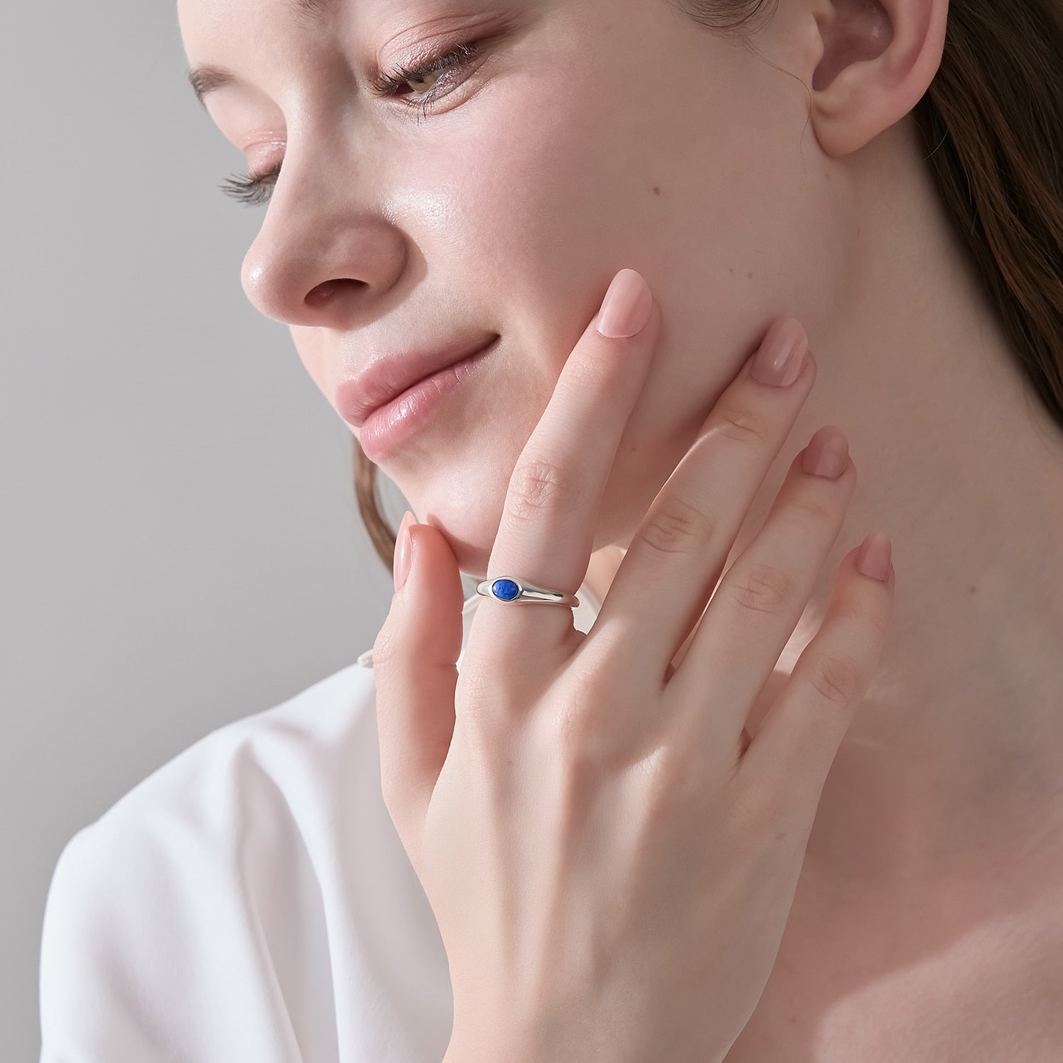 シルバーラピスラズリリング｜リング｜ノジェス 公式オンラインストア