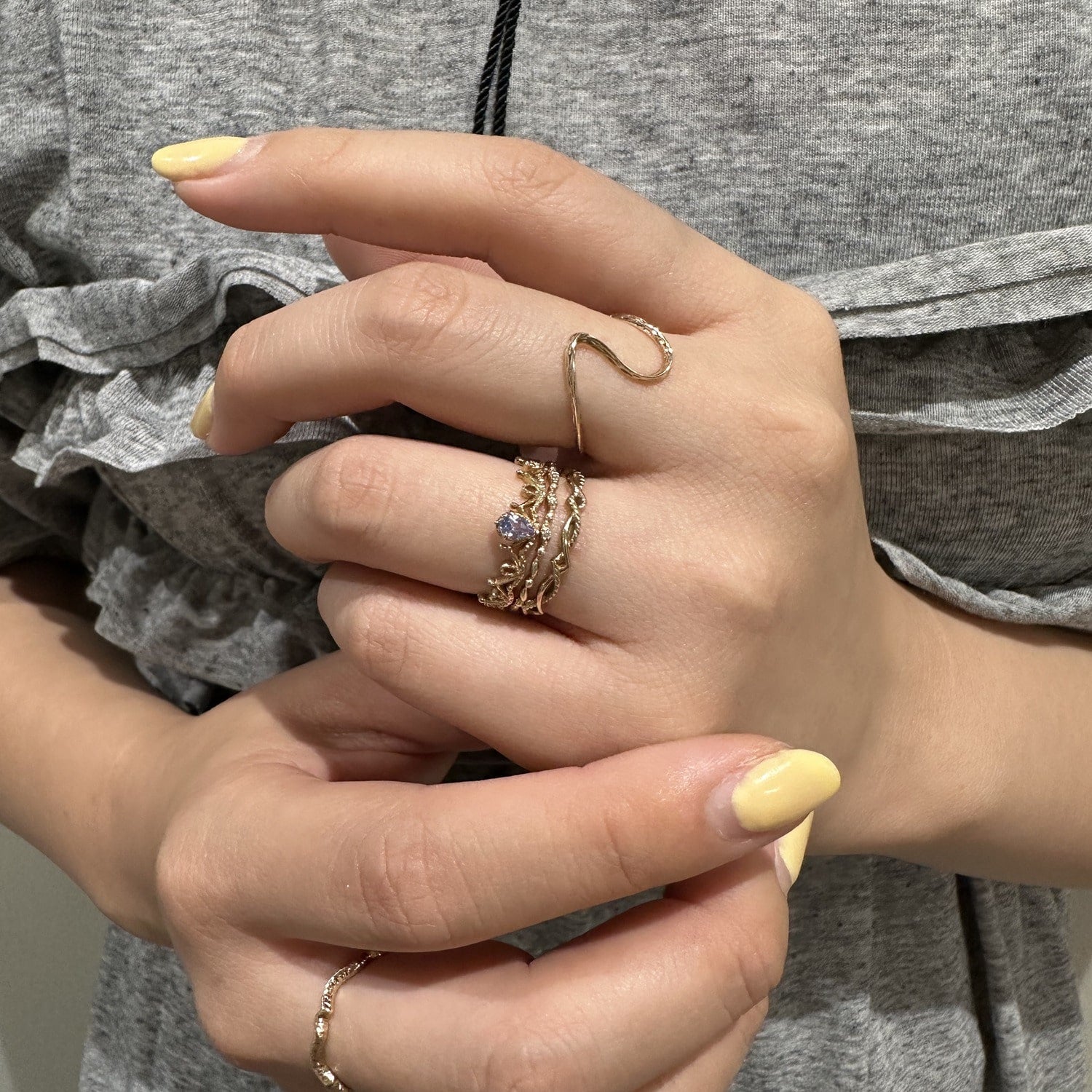 Pocket Ring】K5タンザナイトリング｜リング｜ノジェス 公式オンライン