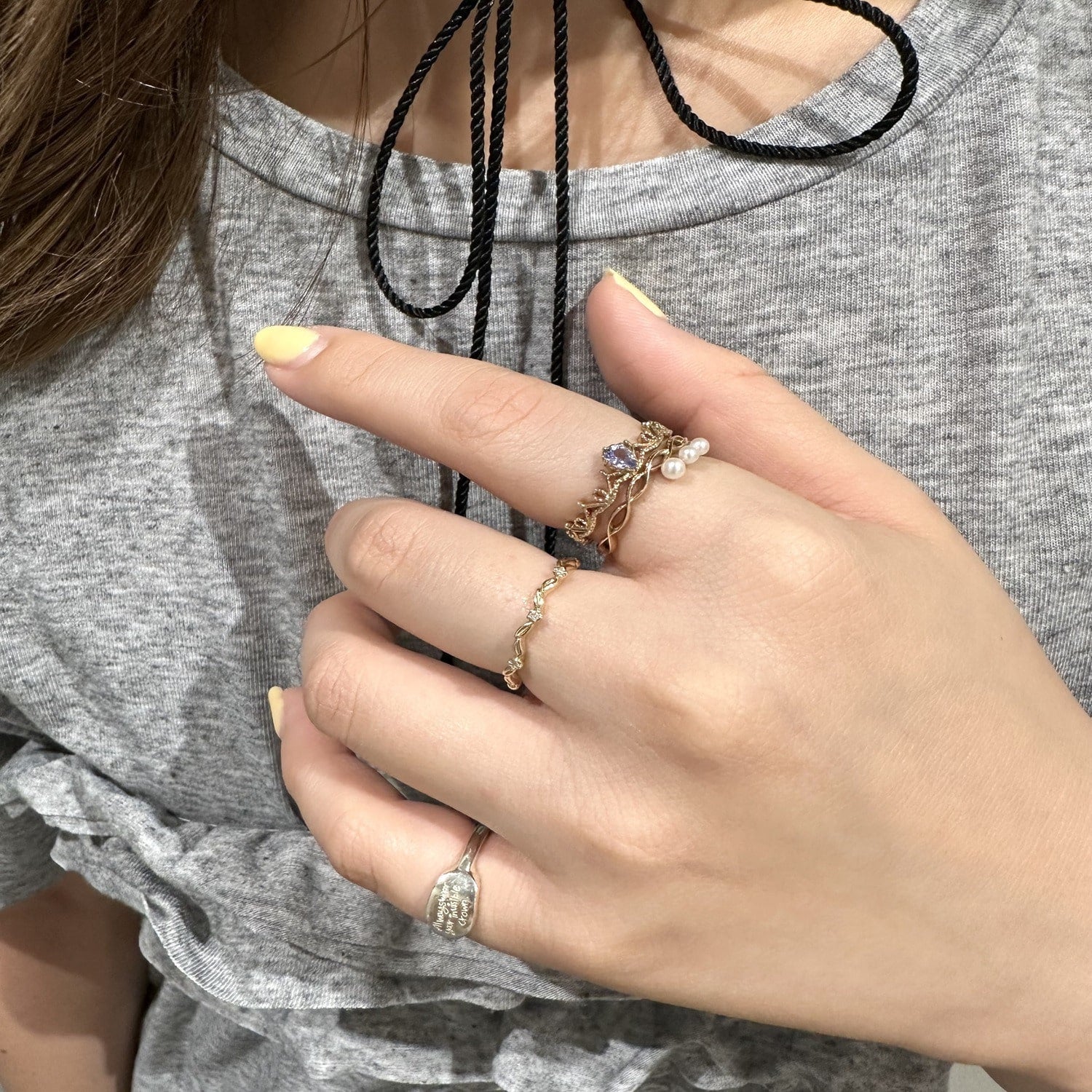 Pocket Ring】K5タンザナイトリング｜リング｜ノジェス 公式オンライン