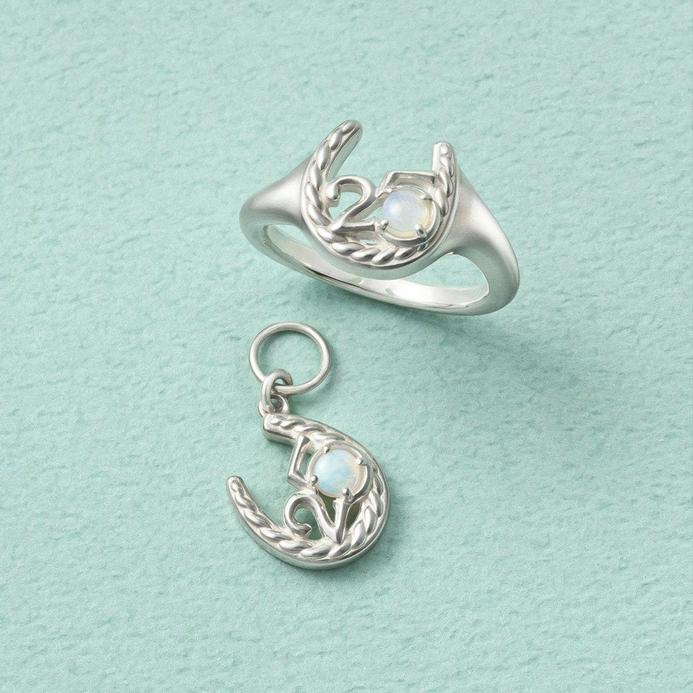 25th Limited】シルバーオパールピンキーリング｜ピンキーリング