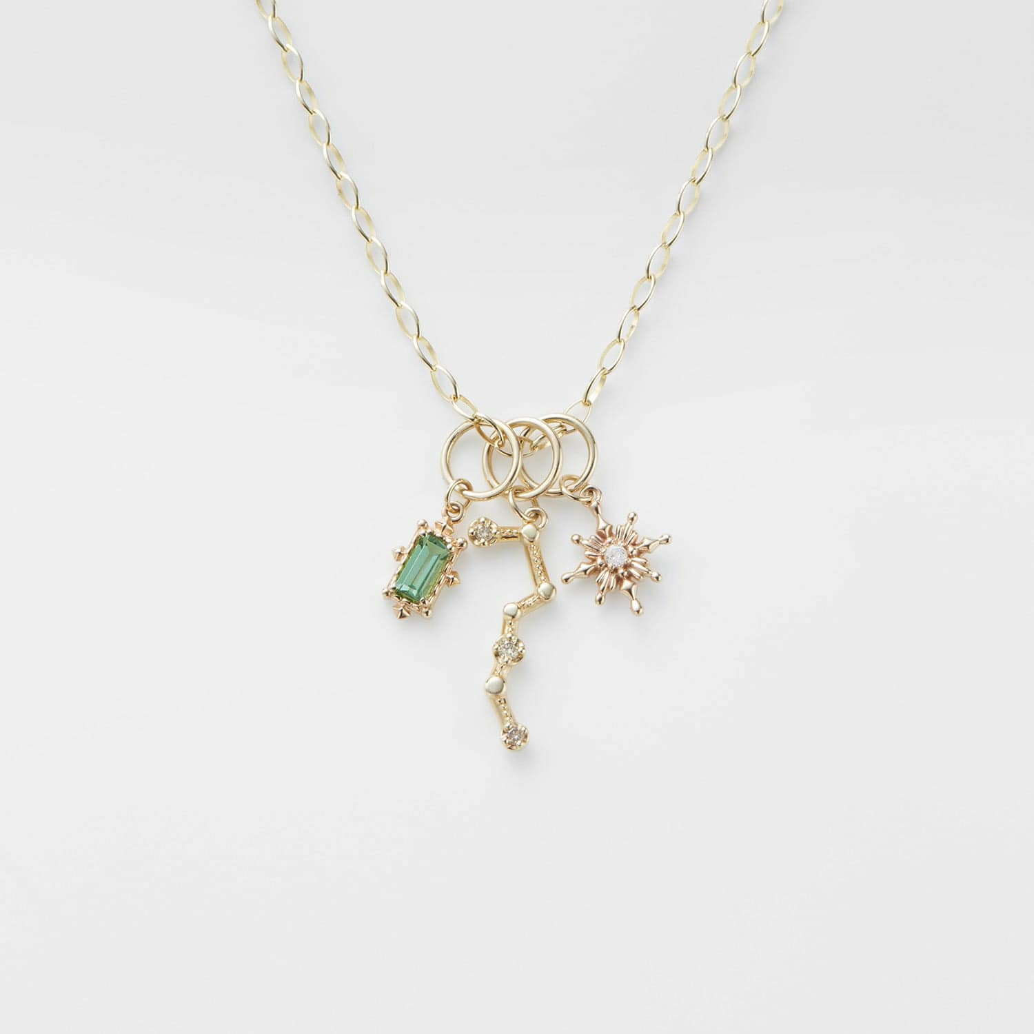 Tiny Charm】K10ダイヤモンドチャーム｜ネックレスチャーム｜ノジェス