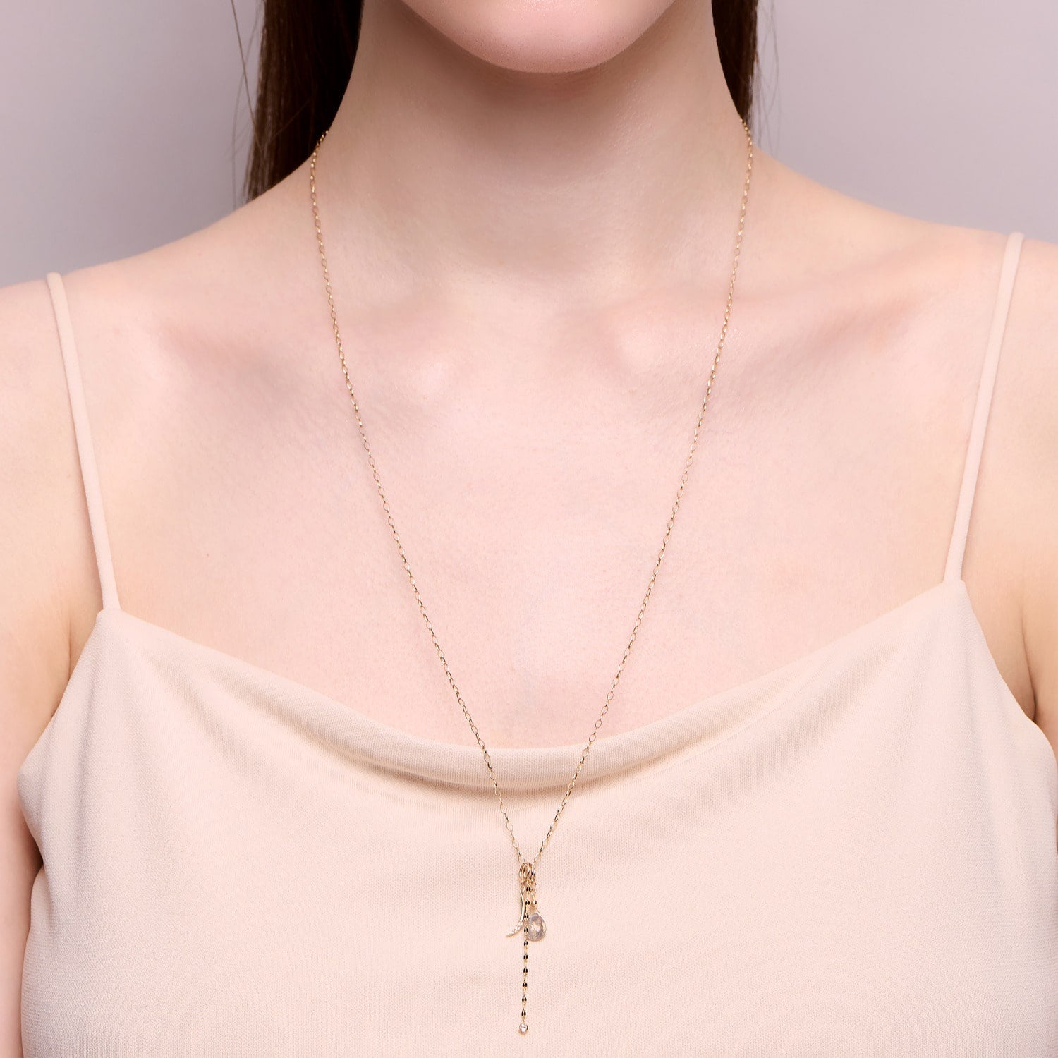 Tiny Charm】K10ダイヤモンドチャーム｜ネックレスチャーム｜ノジェス