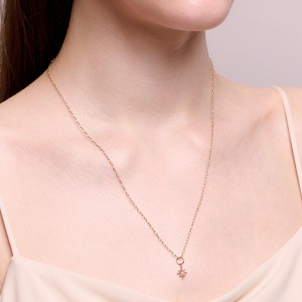 Tiny Charm】K10ダイヤモンドチャーム｜ネックレスチャーム｜ノジェス