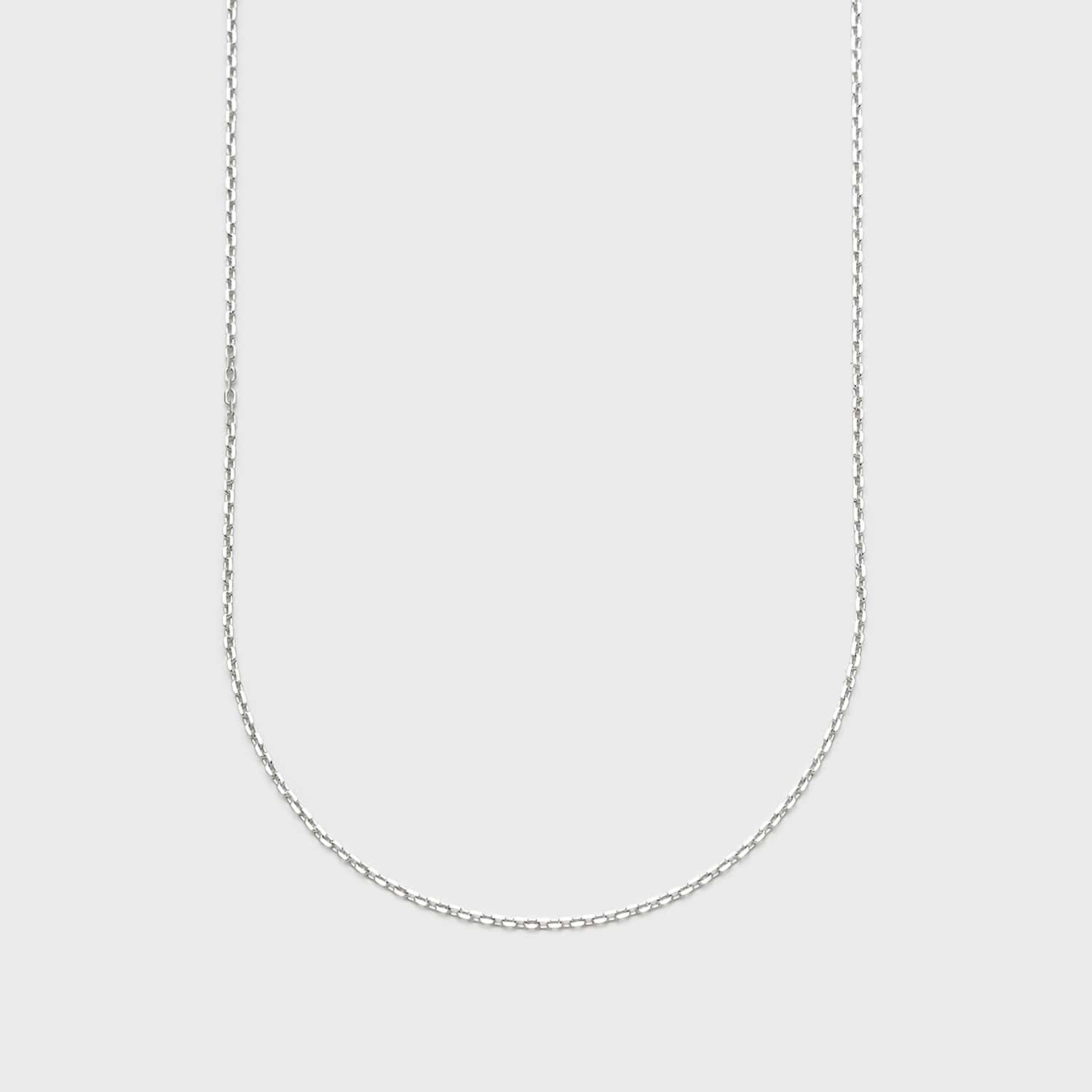 シルバーチェーンネックレス（70cm）｜ネックチェーン｜ノジェス 公式
